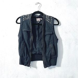 Juicy Couture Studded Vest : Small